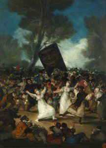 Enterrement de la sardine - Francisco de Goya